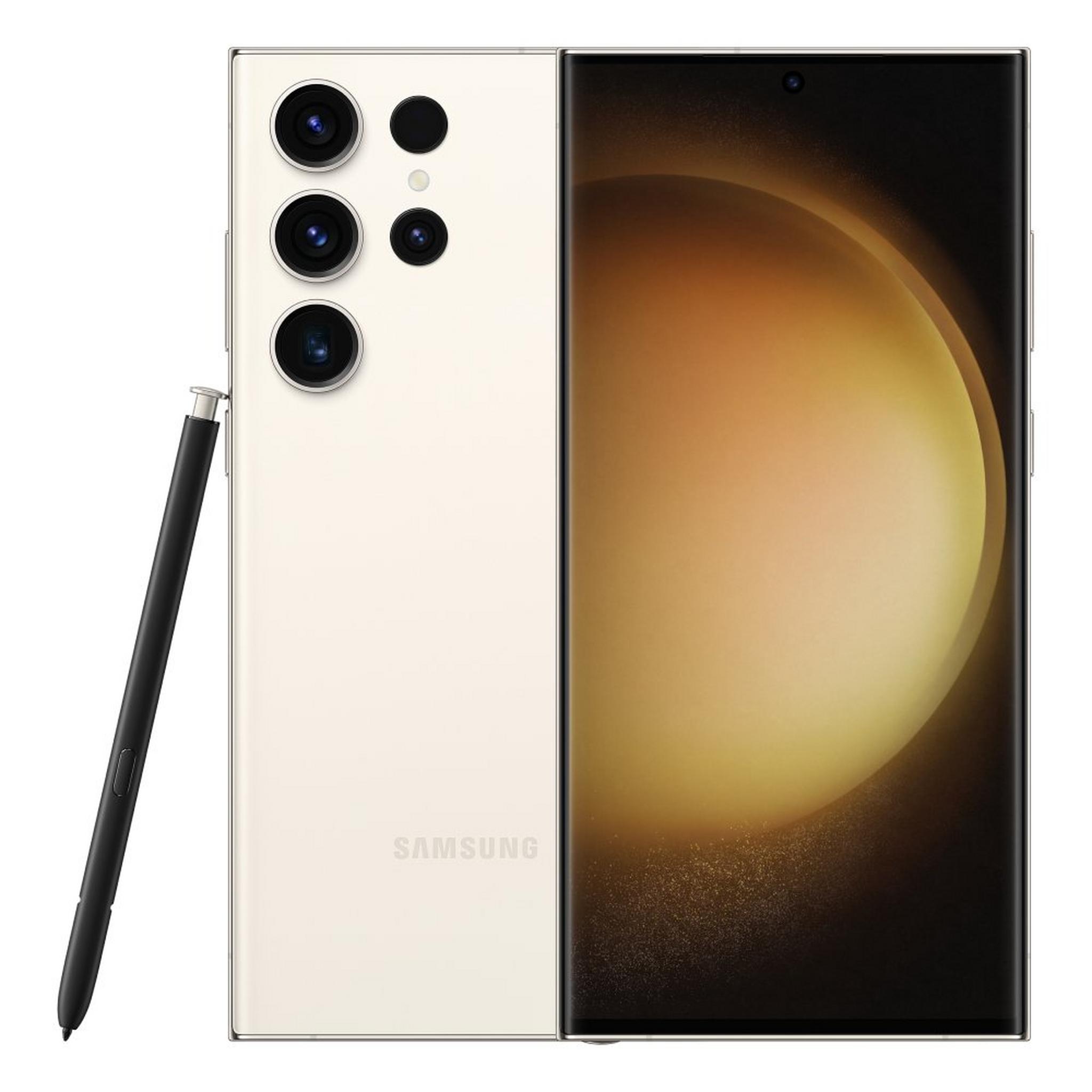 جالاكسي إس 23 ألترا من سامسونج، 12 جيجا رام - بيج - 256 GB